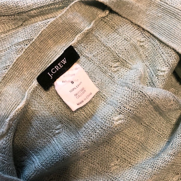 J.Crew 100% linen cardigan - Picture 6 of 6